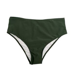 PEDDNEY Green Bikini Swim Bottom | L